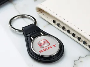 Seat Car Key Ring Stylish Acrylic Premium Look